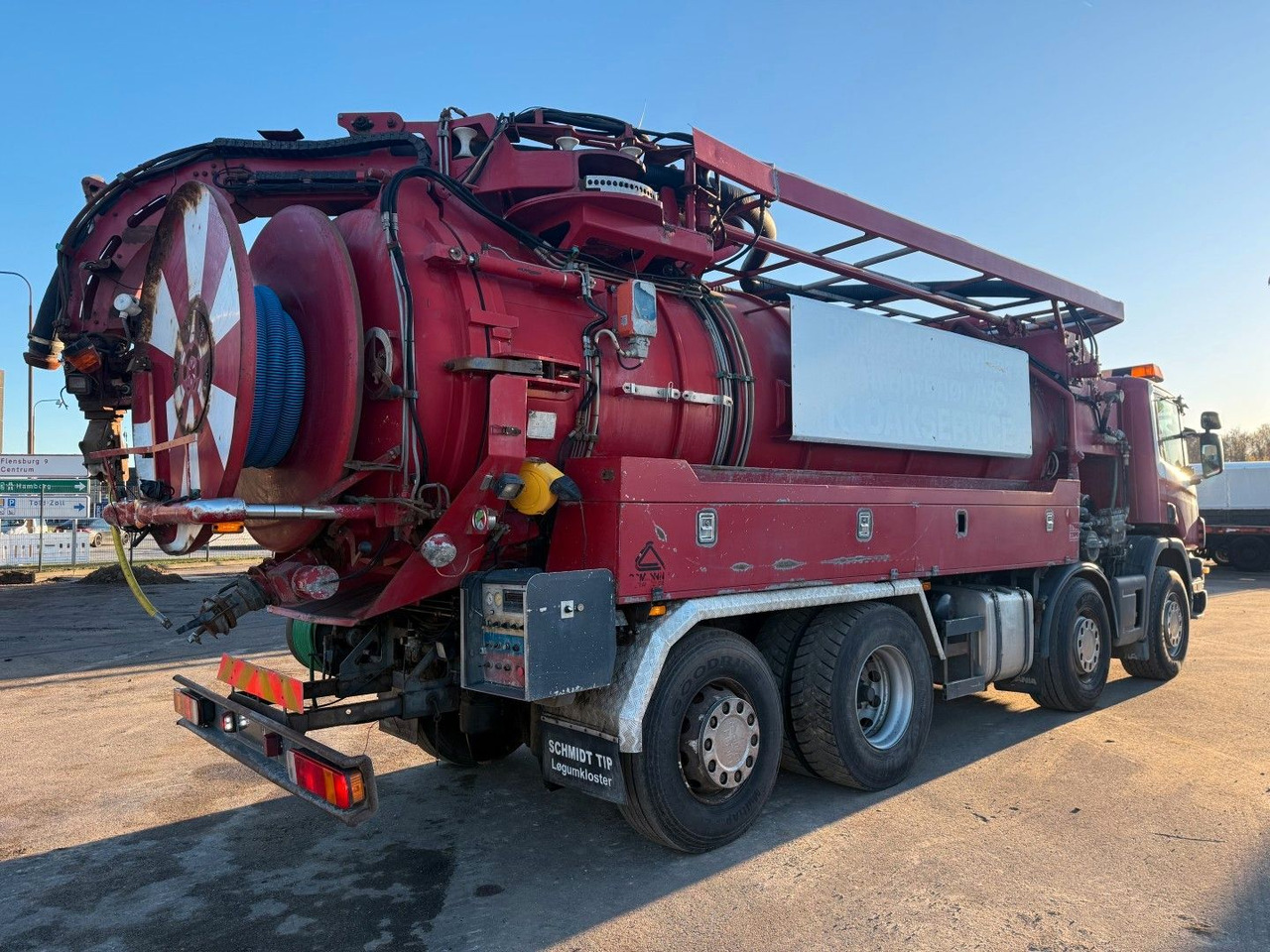 Scania 114/380 8x2*6 Assmann 14 m3 Vacuumtruck - Ассенизатор: фото 3 Scania 114/380 8x2*6 Assmann 14 m3 Vacuumtruck - Ассенизатор: фото 3