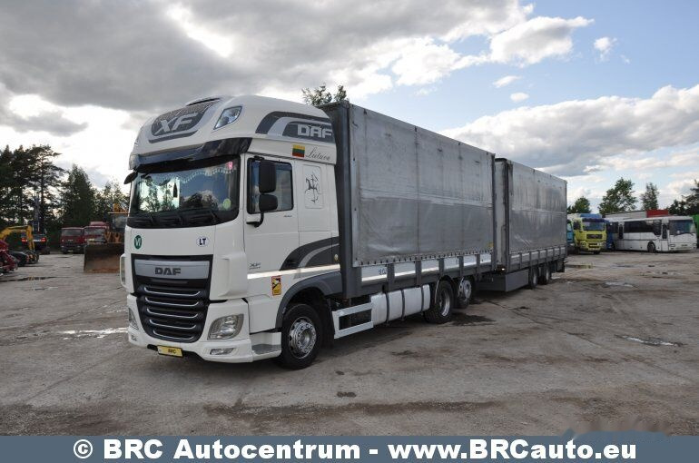DAF DAF XF XF - Тентованный грузовик: фото 2 DAF DAF XF XF - Тентованный грузовик: фото 2
