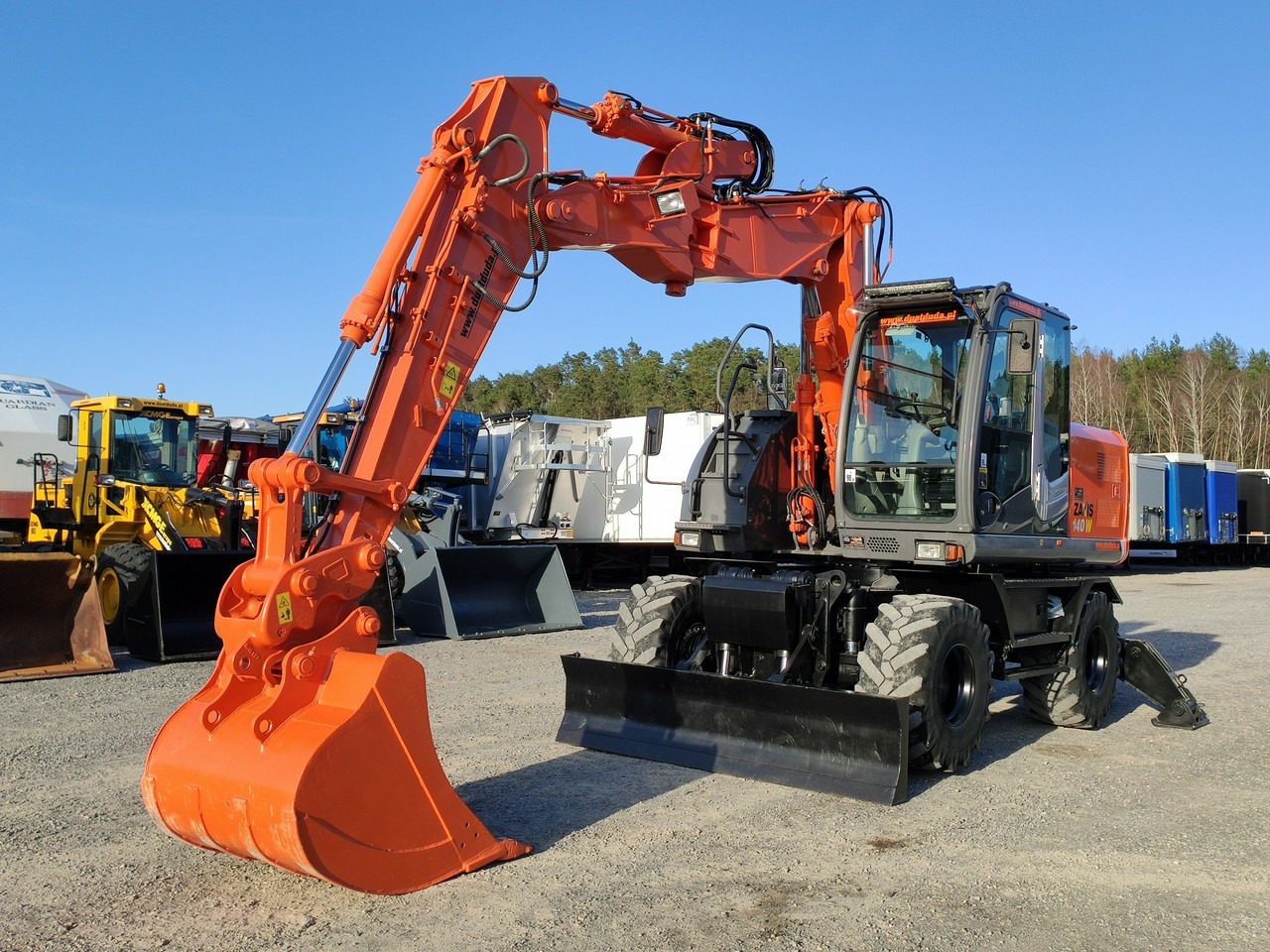 Hitachi ZX140 Koparka Kołowa - Колёсный экскаватор: фото 4 Hitachi ZX140 Koparka Kołowa - Колёсный экскаватор: фото 4