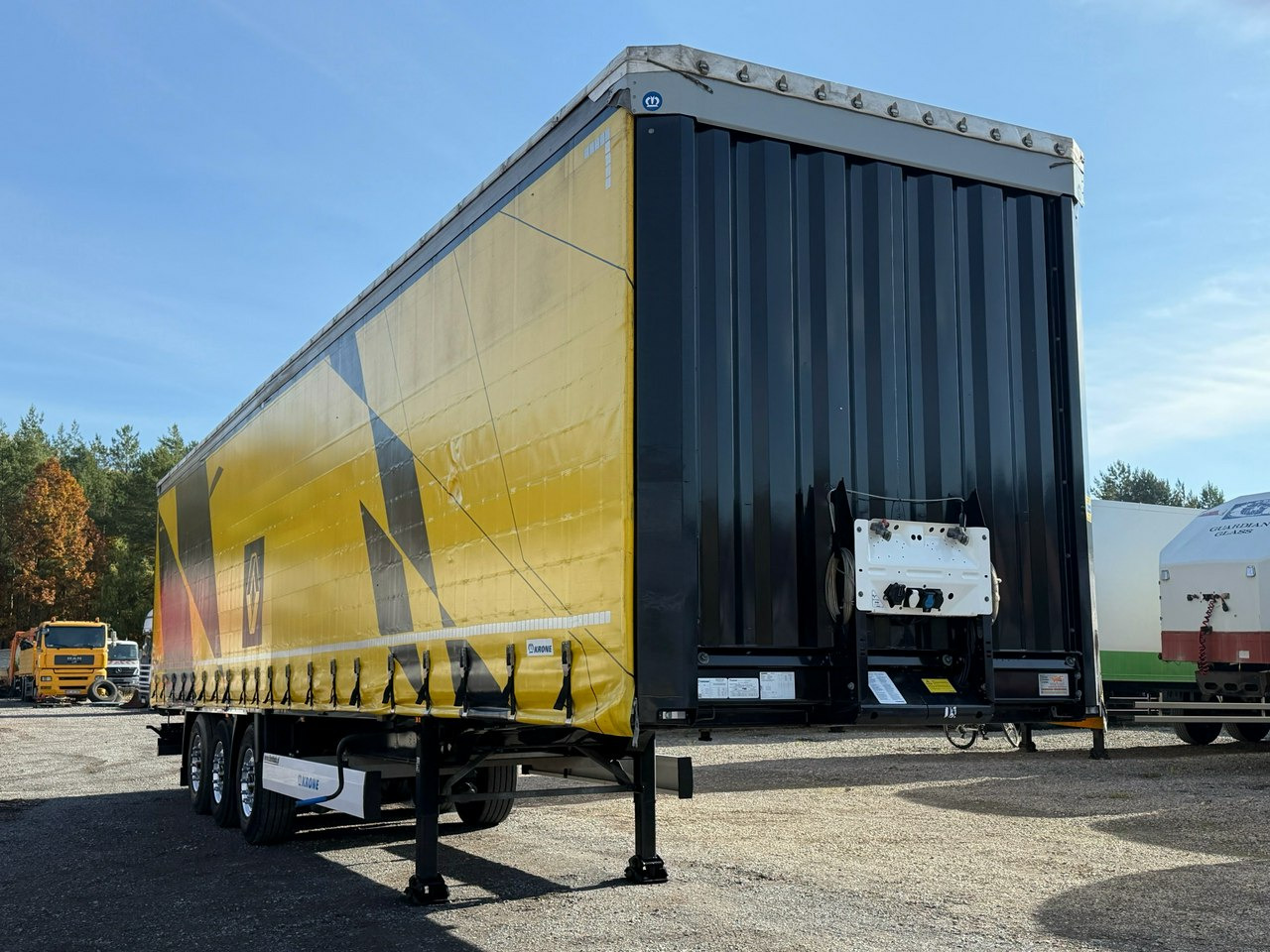 Krone SD Standard COIL MULDA Alufelgi 2019r - Тентованный полуприцеп: фото 4 Krone SD Standard COIL MULDA Alufelgi 2019r - Тентованный полуприцеп: фото 4