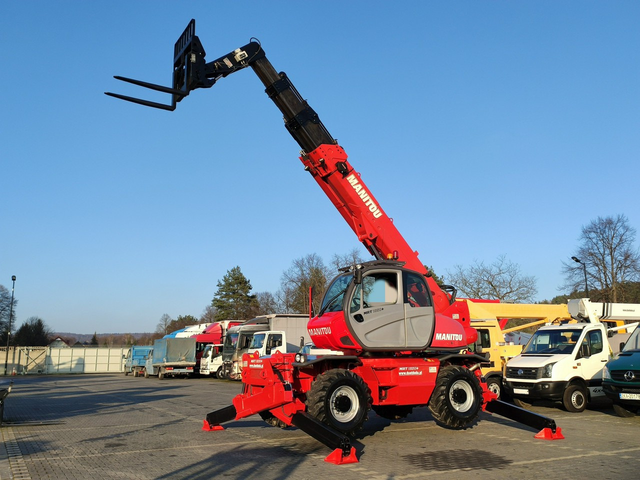 Manitou MRT 1850 ROTO Teleskopowa Obrotowa Dźwig 2150,2140,2540 - Телескопический погрузчик: фото 2 Manitou MRT 1850 ROTO Teleskopowa Obrotowa Dźwig 2150,2140,2540 - Телескопический погрузчик: фото 2