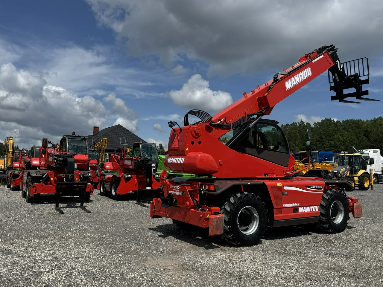 Телескопический погрузчик Manitou MRT 2150 + ROTO Ładowarka Teleskopowa Obrotowa: фото 11 Телескопический погрузчик Manitou MRT 2150 + ROTO Ładowarka Teleskopowa Obrotowa: фото 11