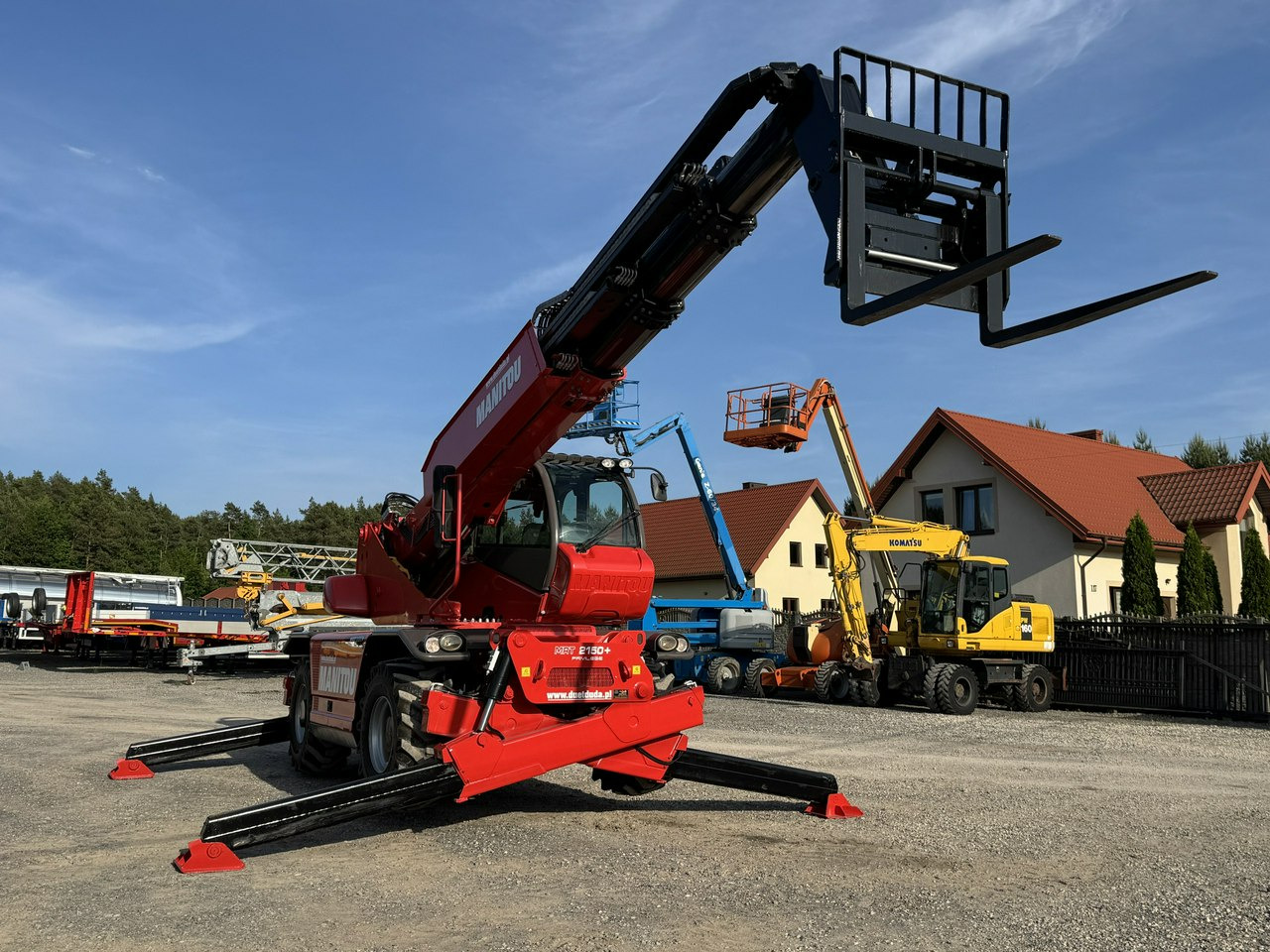 Manitou MRT 2150 ROTO Ładowarka Teleskopowa Obrotowa - Телескопический погрузчик: фото 5 Manitou MRT 2150 ROTO Ładowarka Teleskopowa Obrotowa - Телескопический погрузчик: фото 5