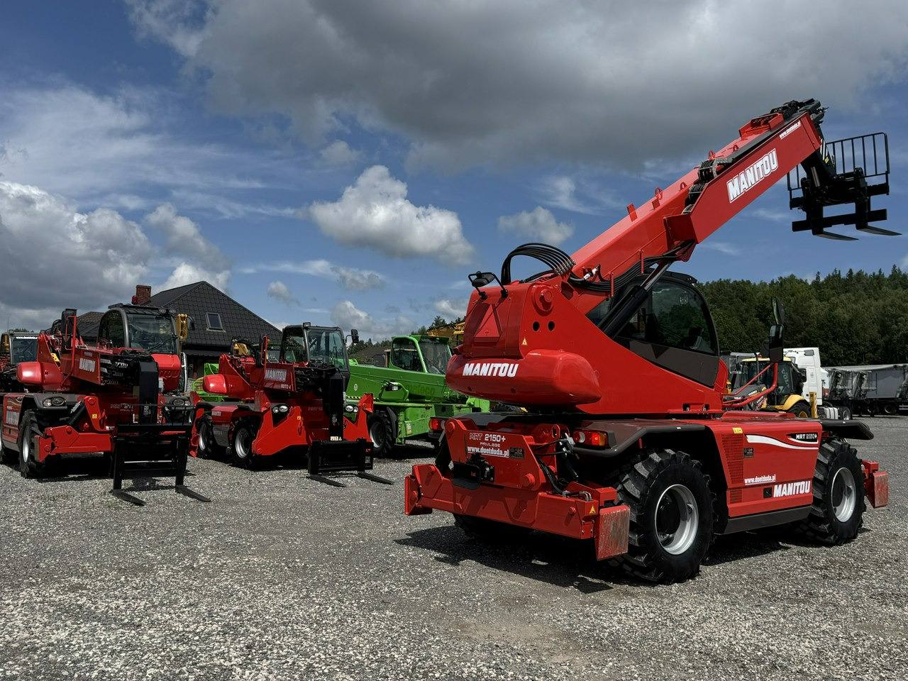 Телескопический погрузчик Manitou MRT 2150 + ROTO Ładowarka Teleskopowa Obrotowa: фото 14 Телескопический погрузчик Manitou MRT 2150 + ROTO Ładowarka Teleskopowa Obrotowa: фото 14