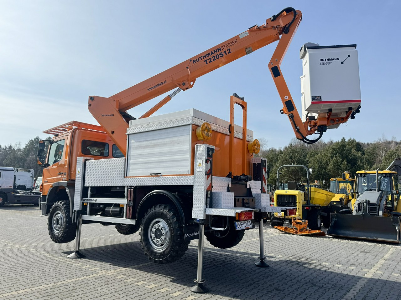 Mercedes Atego 1324 4x4 Zwyżka RUTHMANN STEIGER T220S12 Podnośnik Koszowy - Грузовик с подъемником: фото 5 Mercedes Atego 1324 4x4 Zwyżka RUTHMANN STEIGER T220S12 Podnośnik Koszowy - Грузовик с подъемником: фото 5