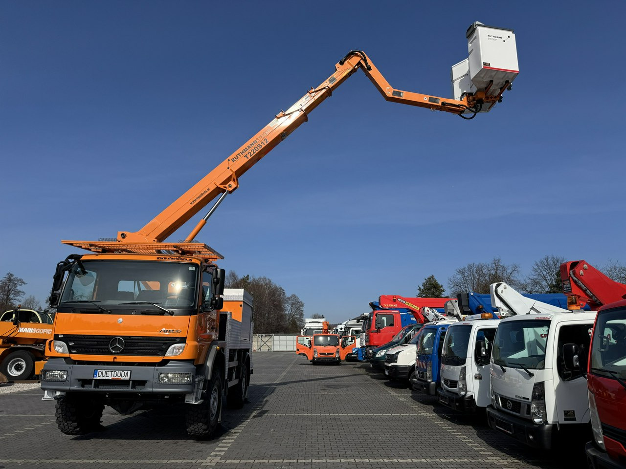Mercedes Atego 1324 4x4 Zwyżka RUTHMANN STEIGER T220S12 Podnośnik Koszowy - Грузовик с подъемником: фото 3 Mercedes Atego 1324 4x4 Zwyżka RUTHMANN STEIGER T220S12 Podnośnik Koszowy - Грузовик с подъемником: фото 3