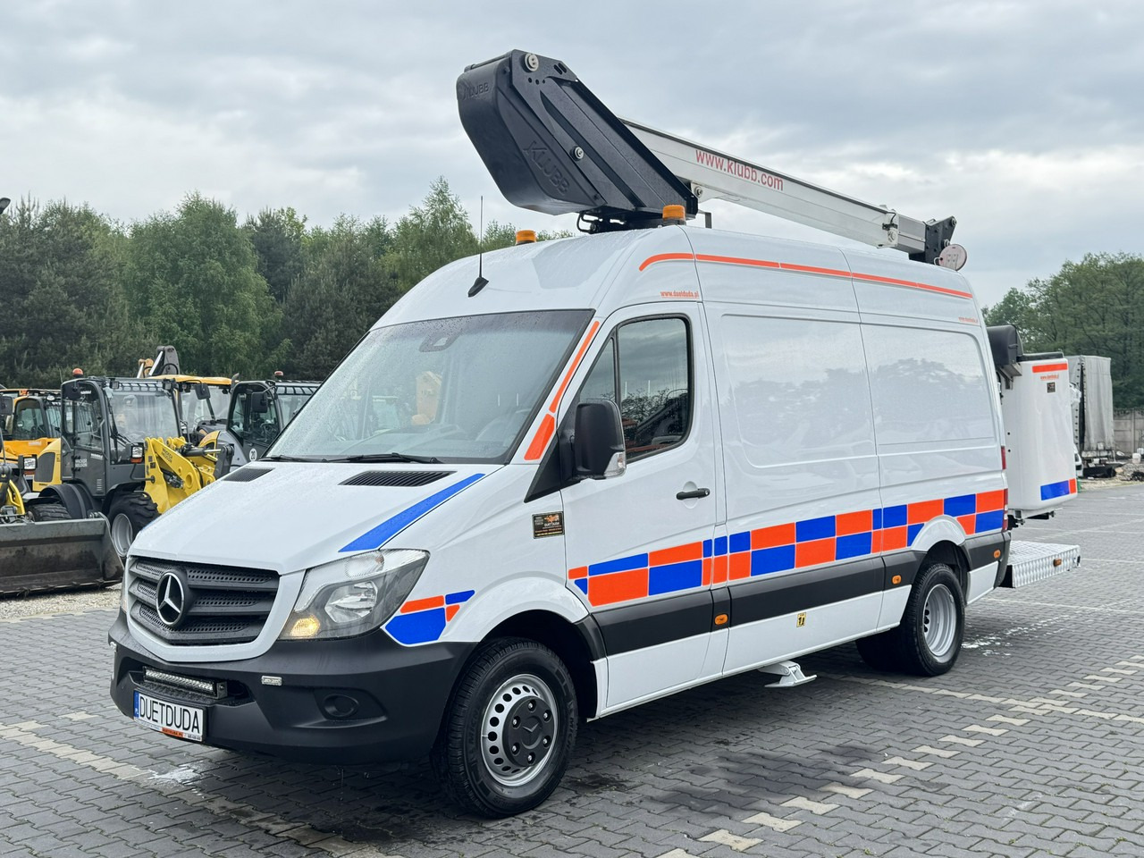 Mercedes Sprinter Zwyżka Podnośnik Koszowy KLUBB K42P UDT WUMAG GSR - Грузовик с подъемником: фото 2 Mercedes Sprinter Zwyżka Podnośnik Koszowy KLUBB K42P UDT WUMAG GSR - Грузовик с подъемником: фото 2