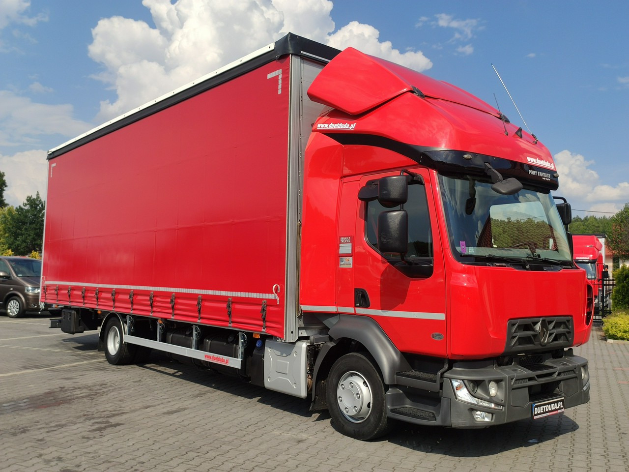 Renault D12.240 E6 Firana Tył Drzwi Dach Zsuwany Długa 830cm - Тентованный грузовик: фото 1 Renault D12.240 E6 Firana Tył Drzwi Dach Zsuwany Długa 830cm - Тентованный грузовик: фото 1