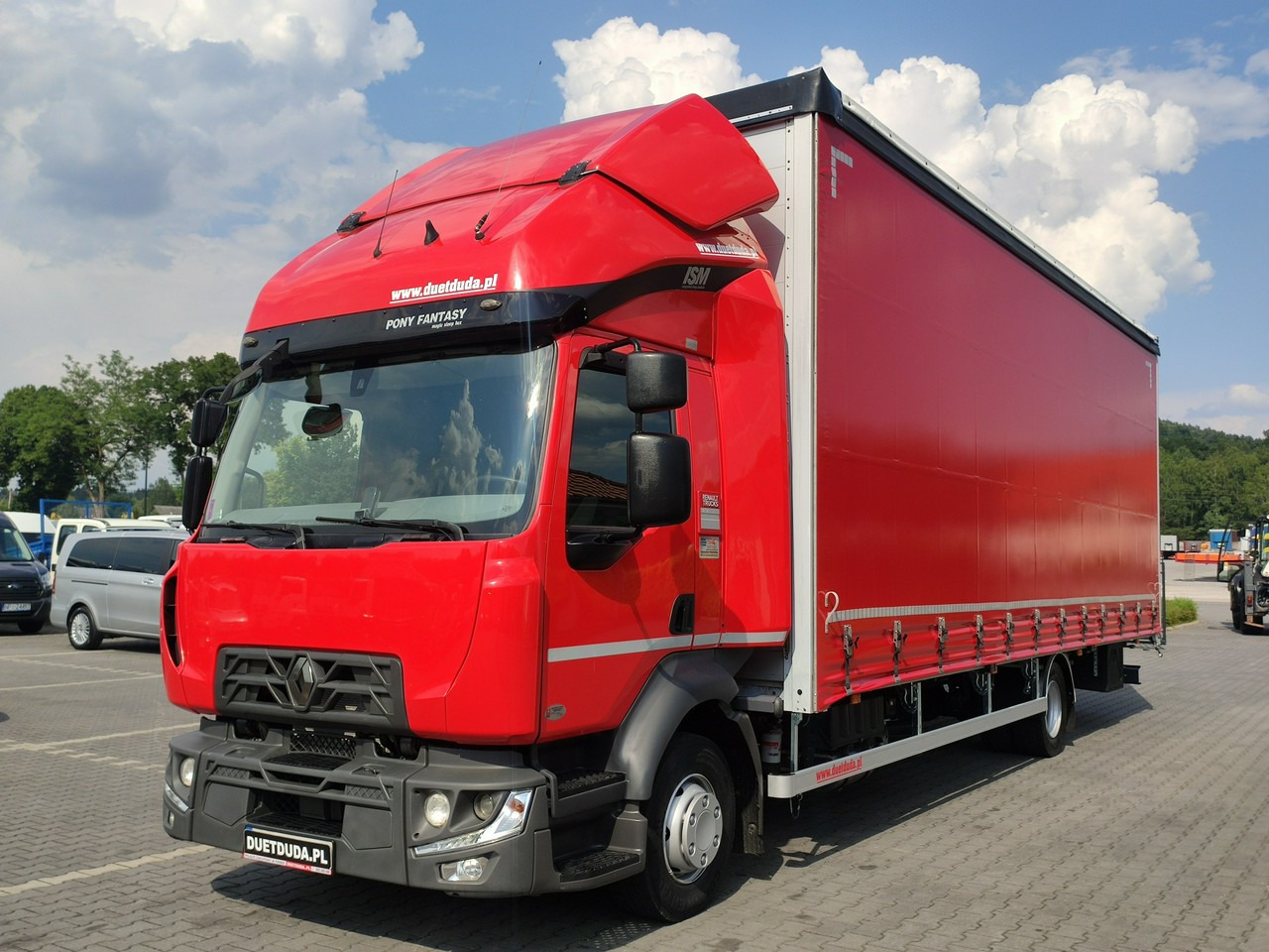 Renault D12.240 E6 Firana Tył Drzwi Dach Zsuwany Długa 830cm - Тентованный грузовик: фото 5 Renault D12.240 E6 Firana Tył Drzwi Dach Zsuwany Długa 830cm - Тентованный грузовик: фото 5