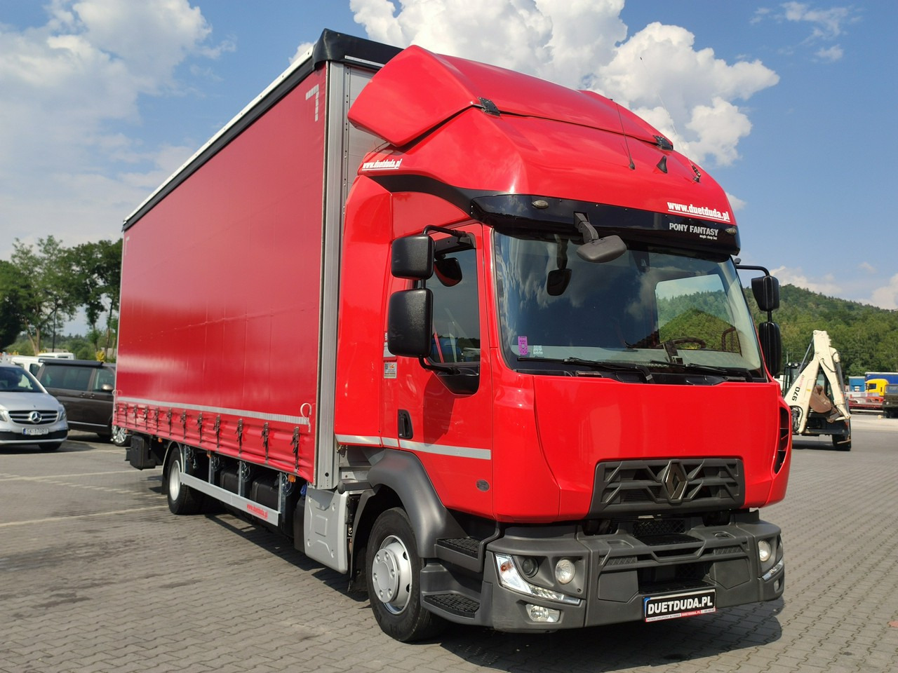 Renault D12.240 E6 Firana Tył Drzwi Dach Zsuwany Długa 830cm - Тентованный грузовик: фото 4 Renault D12.240 E6 Firana Tył Drzwi Dach Zsuwany Długa 830cm - Тентованный грузовик: фото 4