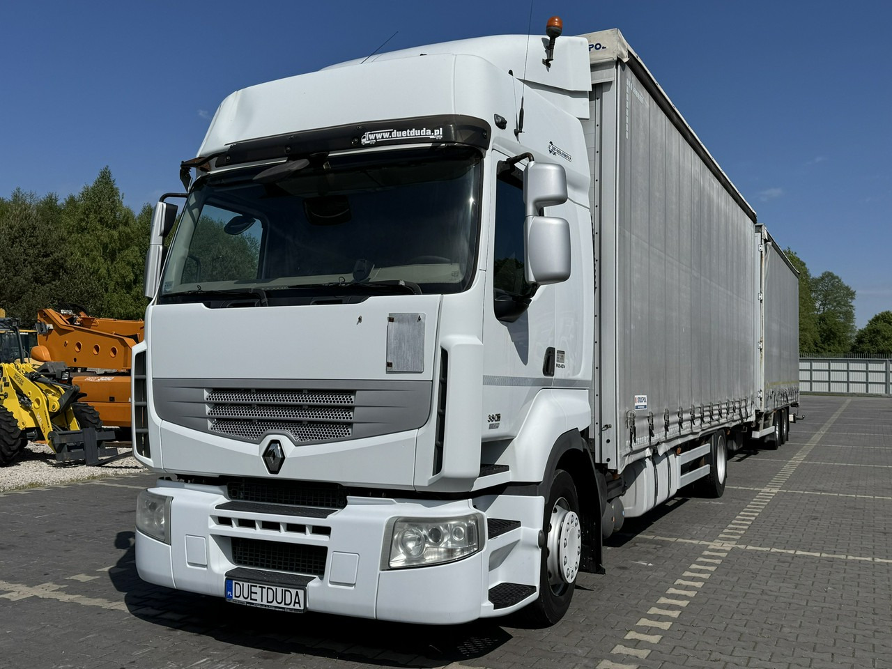 Renault Premium 380 DXi Euro 5 Firana 19 Palet Dach Zsuwany 18ton DMC - Тентованный грузовик: фото 3 Renault Premium 380 DXi Euro 5 Firana 19 Palet Dach Zsuwany 18ton DMC - Тентованный грузовик: фото 3