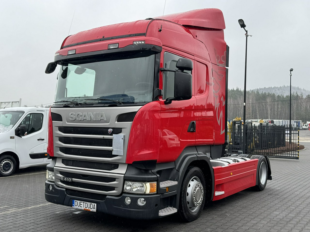 Scania R410 E6 4x2 Retarder Klima Postojowa Low deck / Mega - Тягач: фото 4 Scania R410 E6 4x2 Retarder Klima Postojowa Low deck / Mega - Тягач: фото 4