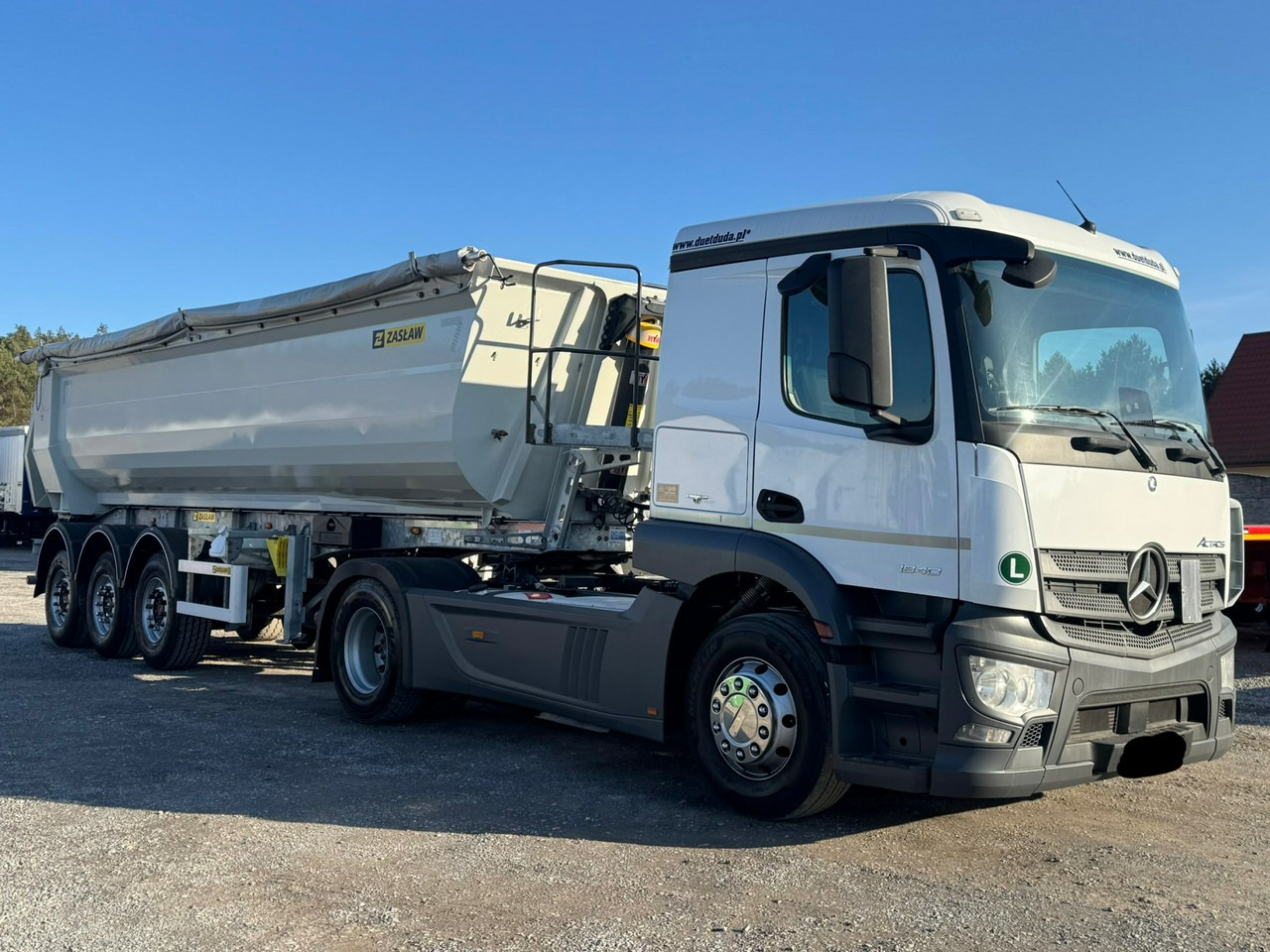 Zasław D-653A Mulda Stalowa Hardox 30m - Самосвальный полуприцеп: фото 4 Zasław D-653A Mulda Stalowa Hardox 30m - Самосвальный полуприцеп: фото 4