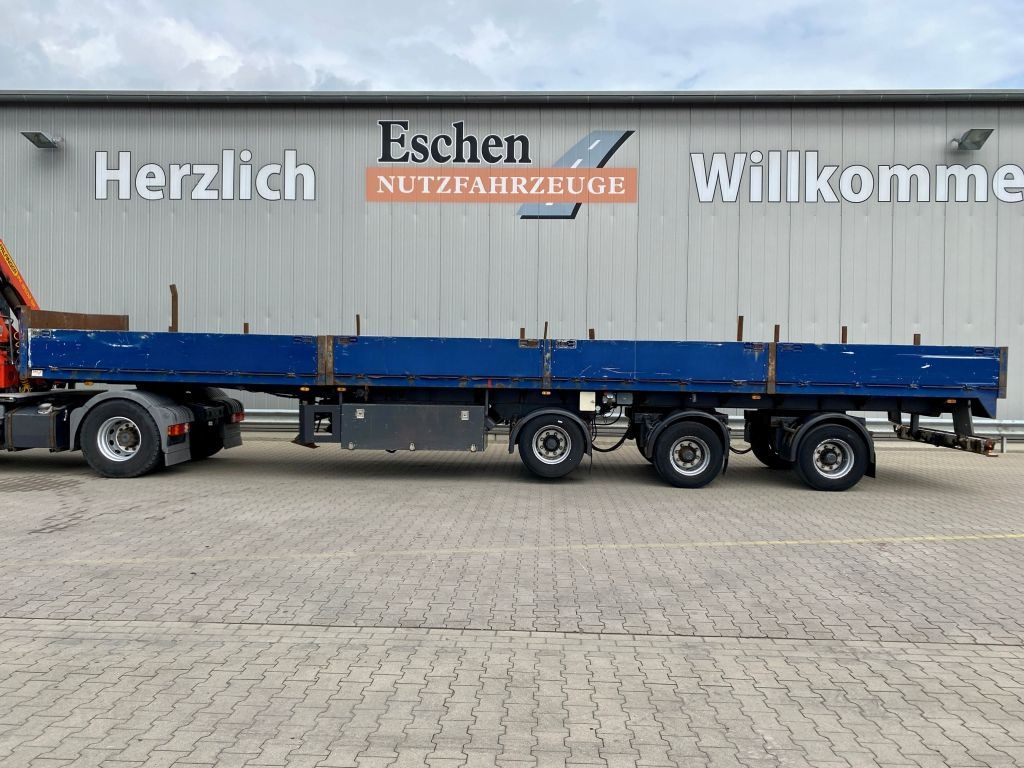 Janzen | ausziehbar*2+3 Achse gelenkt*Luft-Lift - Полуприцеп бортовой/ Платформа: фото 2 Janzen | ausziehbar*2+3 Achse gelenkt*Luft-Lift - Полуприцеп бортовой/ Платформа: фото 2