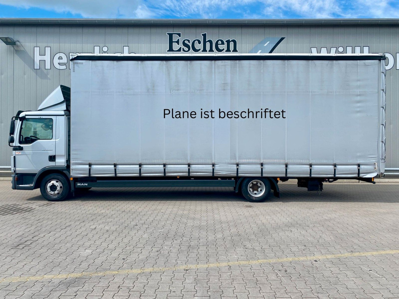 MAN TGL 8.220 I Pritsche Plane*Klima*2Tank*Automatik - Тентованный фургон: фото 2 MAN TGL 8.220 I Pritsche Plane*Klima*2Tank*Automatik - Тентованный фургон: фото 2