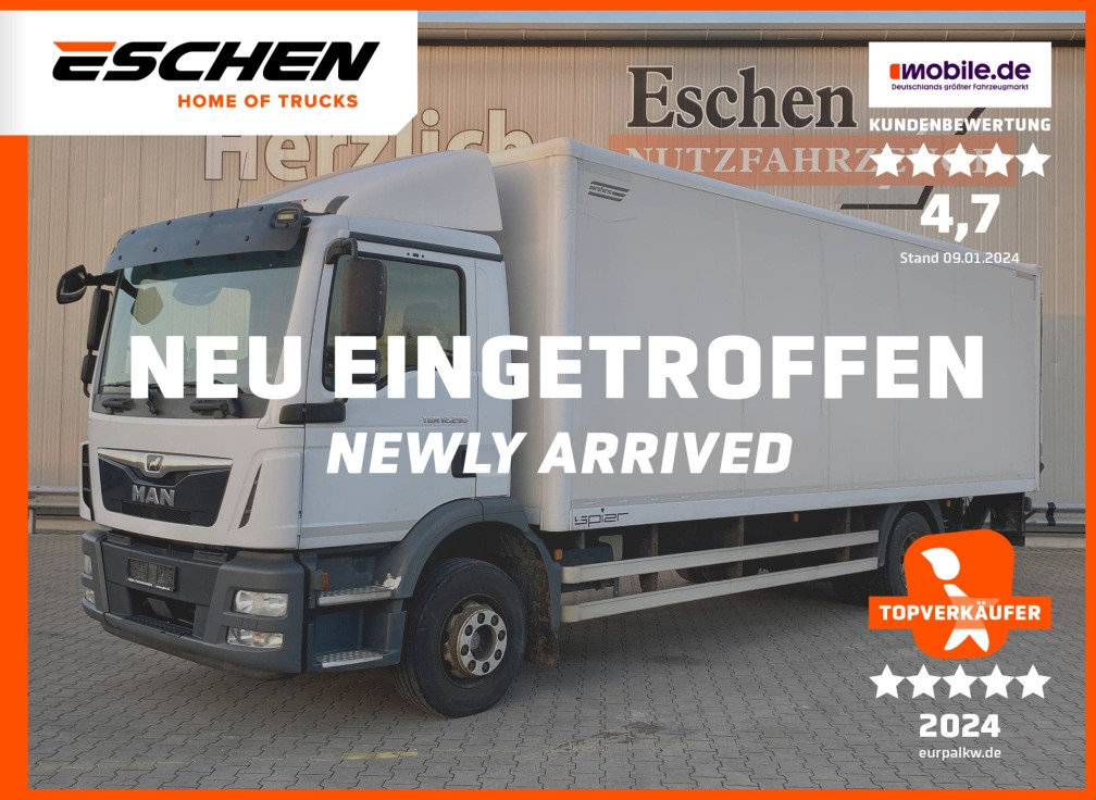 MAN TGM 12.290 4x2 BL / Palfinger LBW - Грузовик с закрытым кузовом: фото 1 MAN TGM 12.290 4x2 BL / Palfinger LBW - Грузовик с закрытым кузовом: фото 1