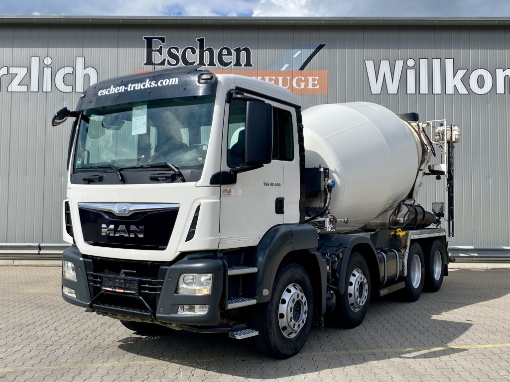 MAN TGS 32.400 8x4 BB / 9 m³ Stetter-Aufbau - Автобетоносмеситель: фото 1 MAN TGS 32.400 8x4 BB / 9 m³ Stetter-Aufbau - Автобетоносмеситель: фото 1