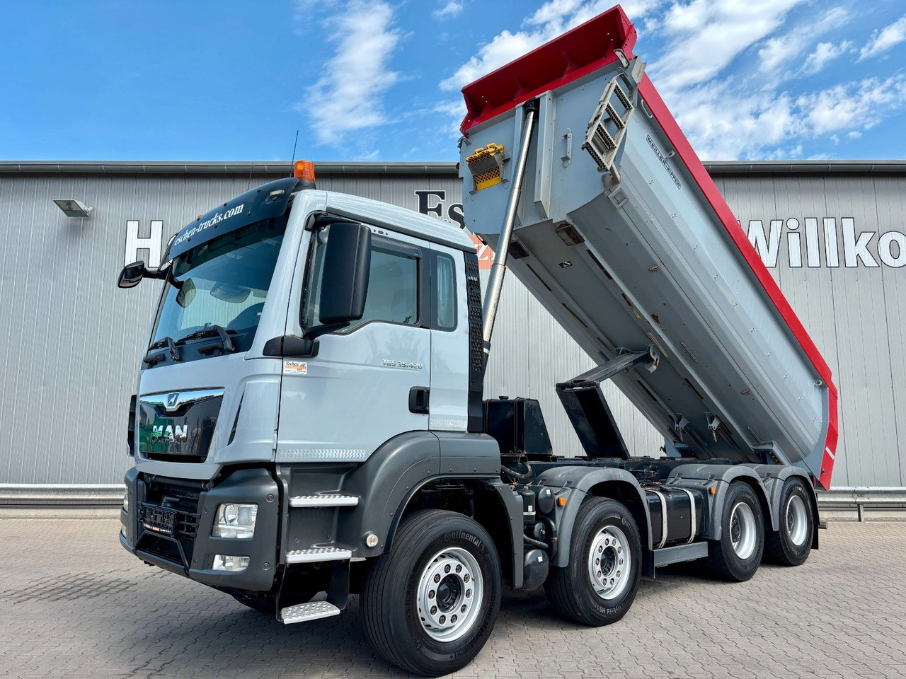 MAN TGS 35.420 8x4 BL | MEILLER*Rollplane*Navi*Klima - Портальный бункеровоз: фото 2 MAN TGS 35.420 8x4 BL | MEILLER*Rollplane*Navi*Klima - Портальный бункеровоз: фото 2