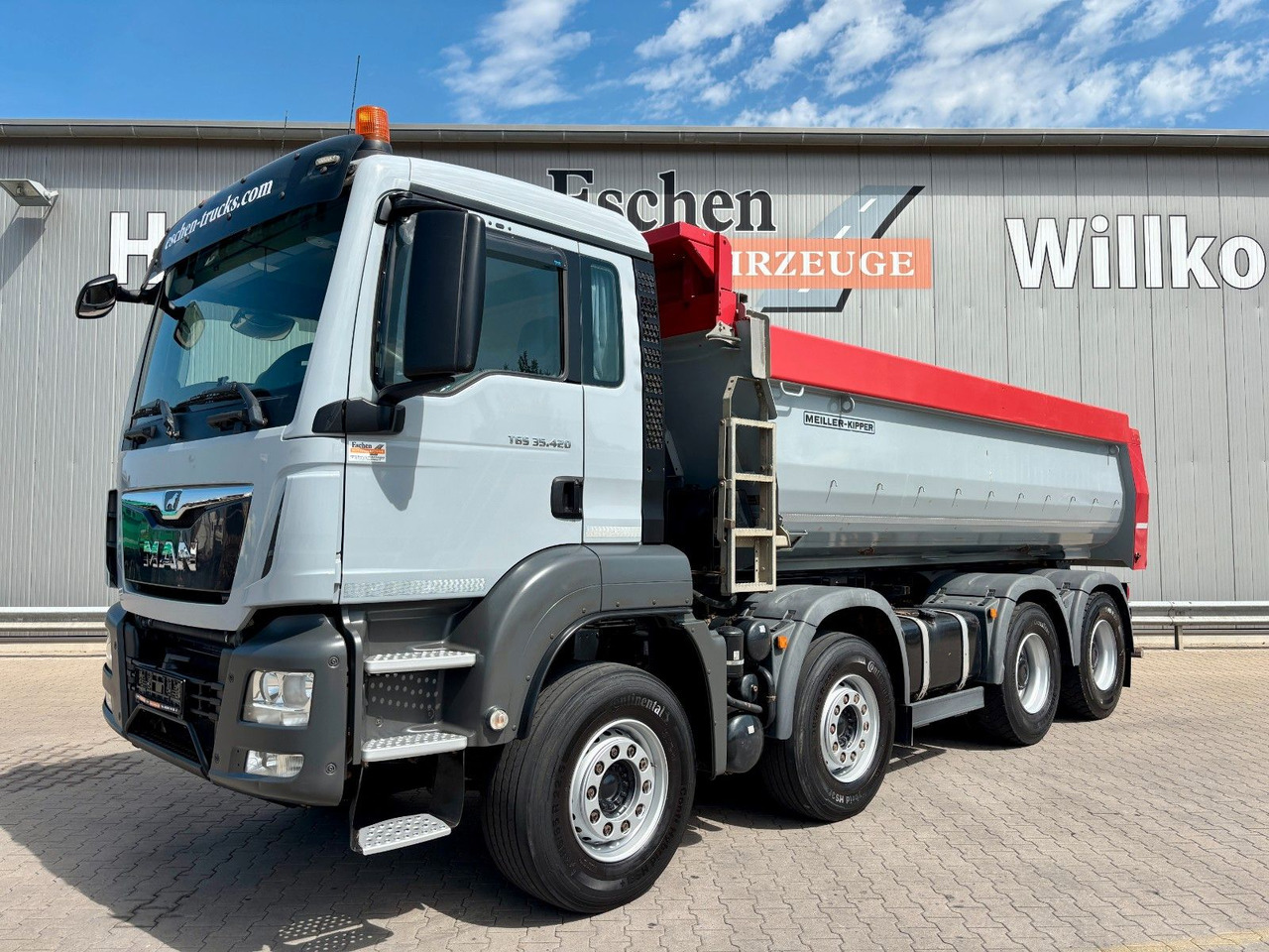 MAN TGS 35.420 8x4 BL | MEILLER*Rollplane*Navi*Klima - Портальный бункеровоз: фото 1 MAN TGS 35.420 8x4 BL | MEILLER*Rollplane*Navi*Klima - Портальный бункеровоз: фото 1