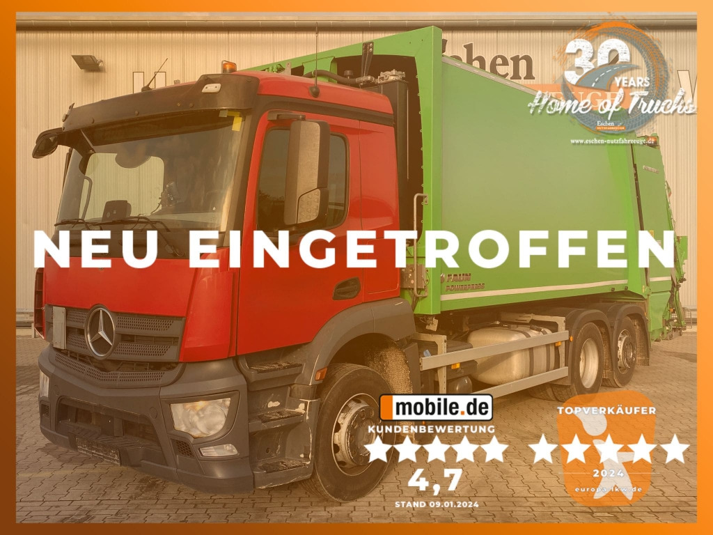 Mercedes-Benz 2533 L 6x2 - Мусоровоз: фото 1 Mercedes-Benz 2533 L 6x2 - Мусоровоз: фото 1