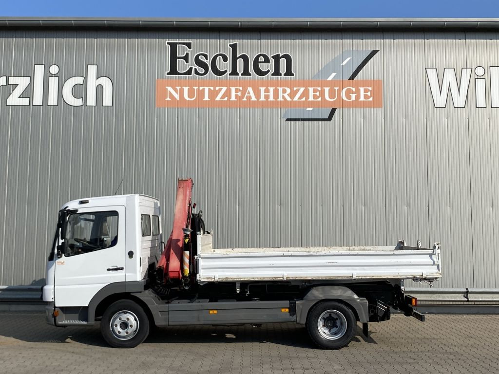 Mercedes-Benz 818 Atego | Fassi F65*MEILLER*PKW-AHK*1.Hand - Малотоннажный самосвал: фото 3 Mercedes-Benz 818 Atego | Fassi F65*MEILLER*PKW-AHK*1.Hand - Малотоннажный самосвал: фото 3