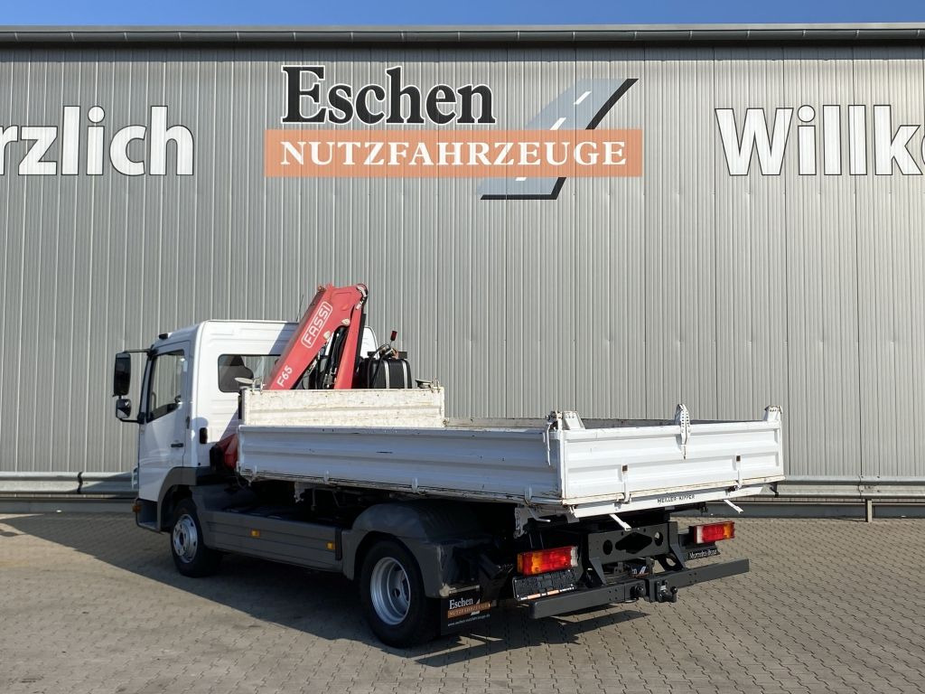Mercedes-Benz 818 Atego | Fassi F65*MEILLER*PKW-AHK*1.Hand - Малотоннажный самосвал: фото 4 Mercedes-Benz 818 Atego | Fassi F65*MEILLER*PKW-AHK*1.Hand - Малотоннажный самосвал: фото 4