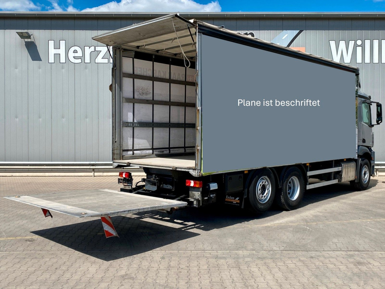 Mercedes-Benz Antos 2543 | BÄR LBW*2x Schiebegardine*Kamera*AC - Тентованный грузовик: фото 5 Mercedes-Benz Antos 2543 | BÄR LBW*2x Schiebegardine*Kamera*AC - Тентованный грузовик: фото 5