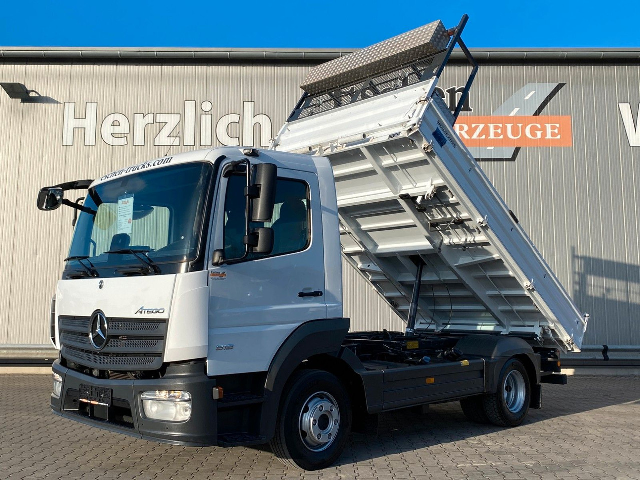 Mercedes-Benz Atego NEW 816 K MEILLER-3-S-Kipper*Klima*3 Sitze - Самосвал: фото 2 Mercedes-Benz Atego NEW 816 K MEILLER-3-S-Kipper*Klima*3 Sitze - Самосвал: фото 2