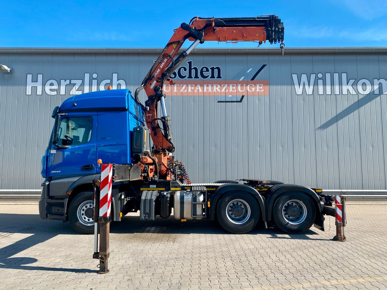 Mercedes-Benz Actros 2642 6x4 | Atlas 332.3 E-AS*Funk*Navi*AC - Тягач: фото 3 Mercedes-Benz Actros 2642 6x4 | Atlas 332.3 E-AS*Funk*Navi*AC - Тягач: фото 3