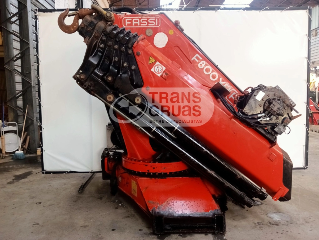 Grúa Fassi F800AXP.26 - Кран-манипулятор для Грузовиков: фото 2 Grúa Fassi F800AXP.26 - Кран-манипулятор для Грузовиков: фото 2