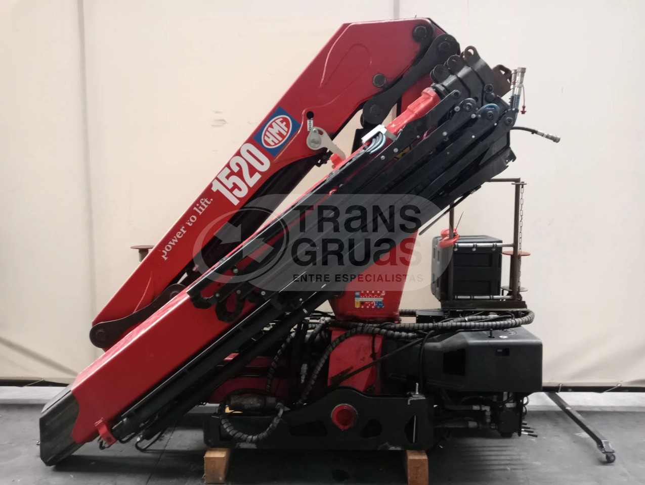 Grúa hidráulica HMF 1520 K4 - Кран-манипулятор: фото 2 Grúa hidráulica HMF 1520 K4 - Кран-манипулятор: фото 2