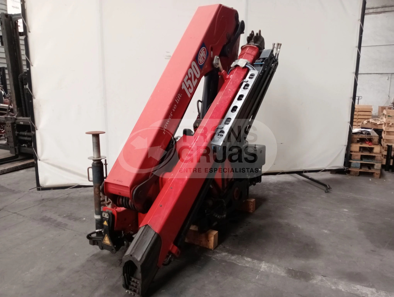 Grúa hidráulica HMF 1520 K4 - Кран-манипулятор: фото 4 Grúa hidráulica HMF 1520 K4 - Кран-манипулятор: фото 4