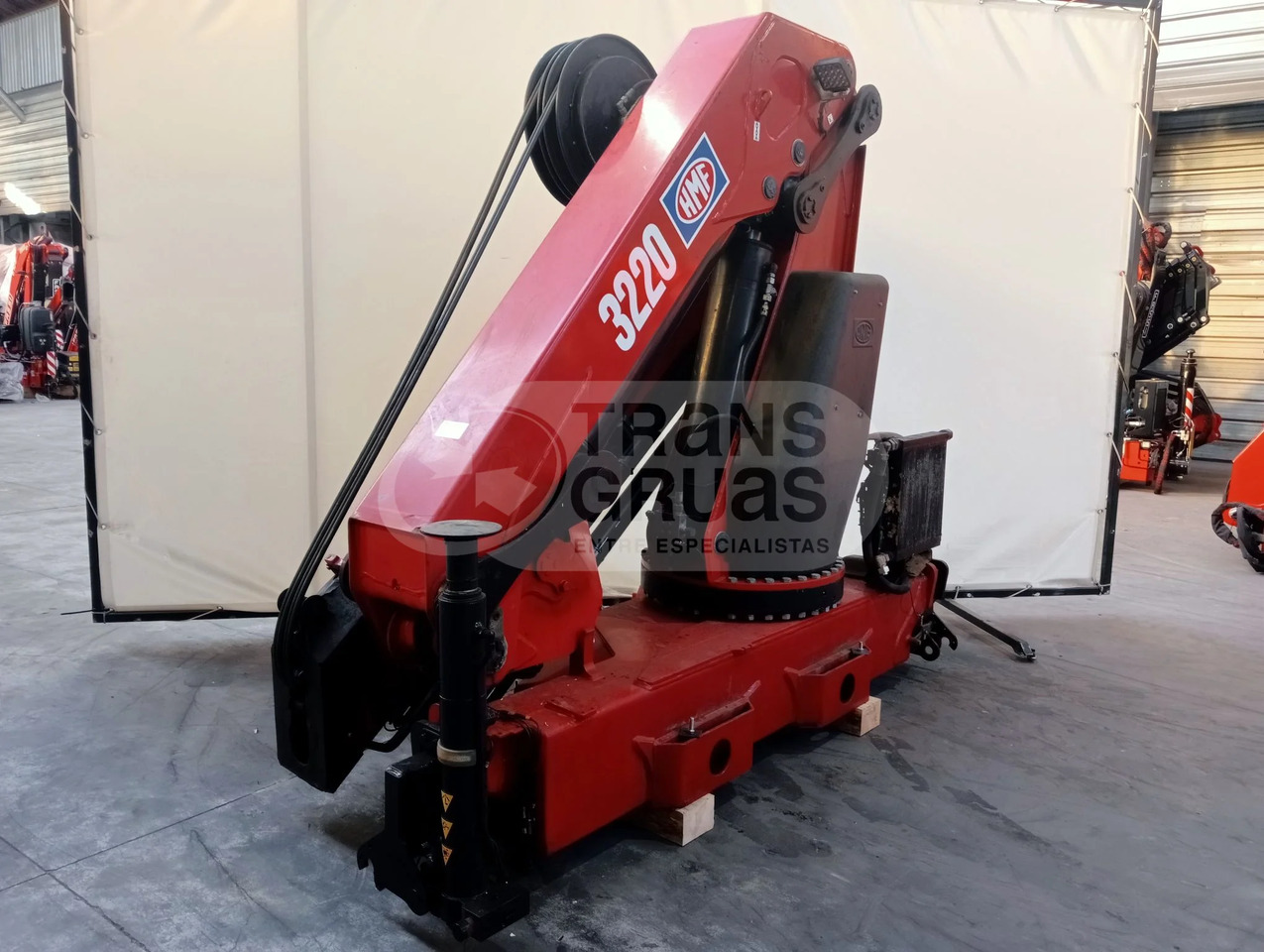 Grúa hidráulica HMF 3220 K - Кран-манипулятор: фото 4 Grúa hidráulica HMF 3220 K - Кран-манипулятор: фото 4