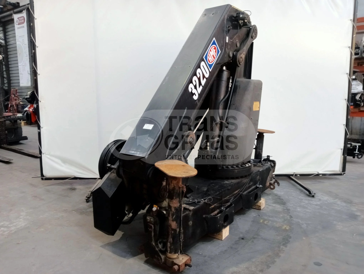 Grúa hidráulica HMF 3220 K5 - Кран-манипулятор: фото 4 Grúa hidráulica HMF 3220 K5 - Кран-манипулятор: фото 4