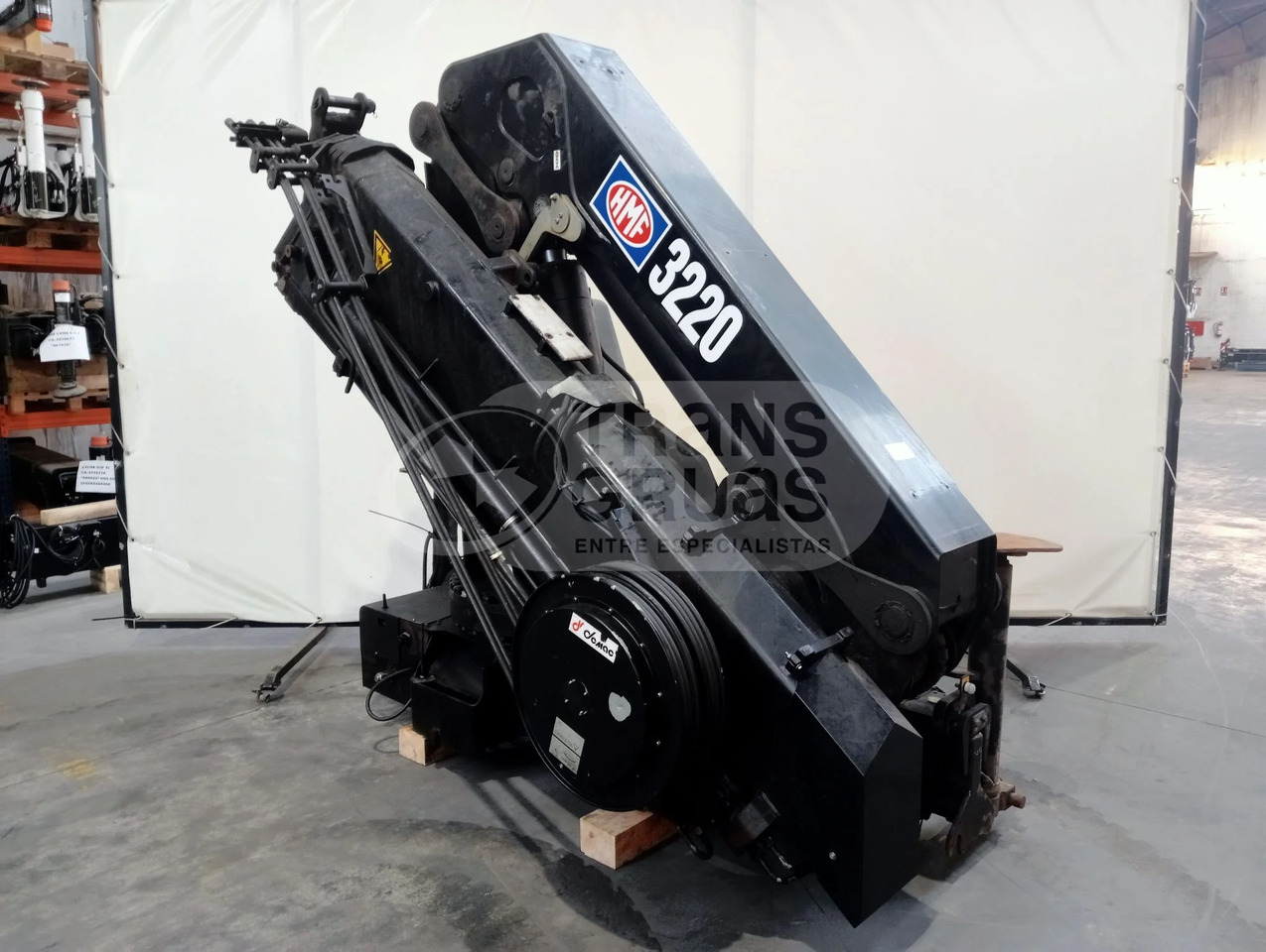 Grúa hidráulica HMF 3220 K5 - Кран-манипулятор: фото 3 Grúa hidráulica HMF 3220 K5 - Кран-манипулятор: фото 3