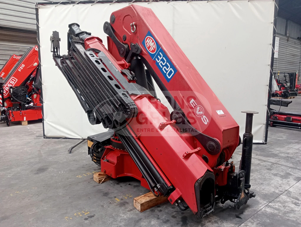 Grúa hidráulica HMF 3220 K6 - Кран-манипулятор: фото 4 Grúa hidráulica HMF 3220 K6 - Кран-манипулятор: фото 4