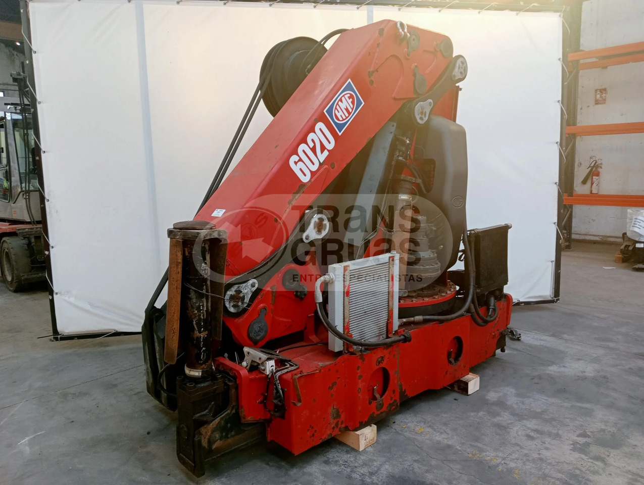 Grúa hidráulica HMF 6020 - Кран-манипулятор: фото 4 Grúa hidráulica HMF 6020 - Кран-манипулятор: фото 4