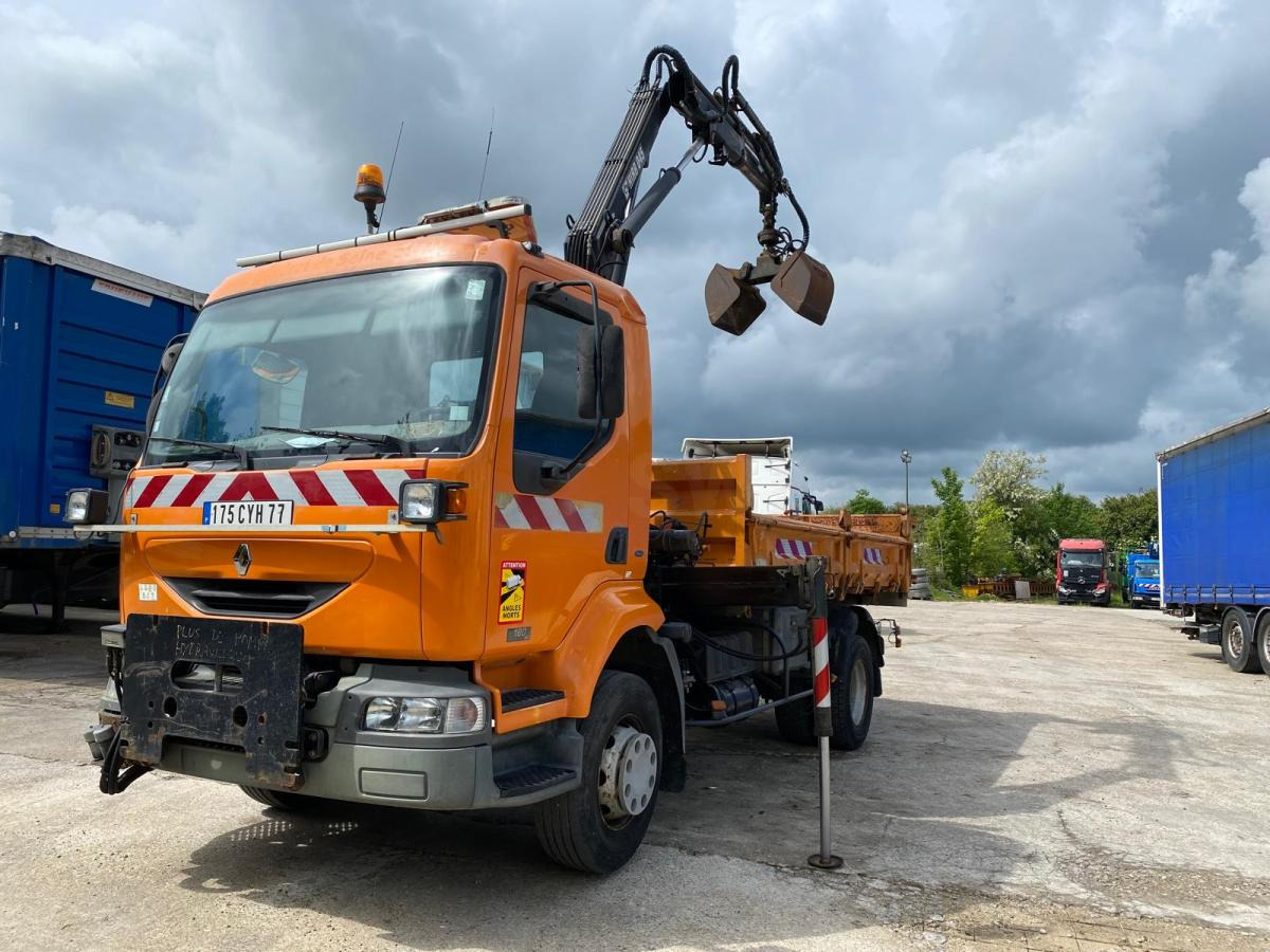 Renault Midlum 180 - Самосвал, Автоманипулятор: фото 4 Renault Midlum 180 - Самосвал, Автоманипулятор: фото 4