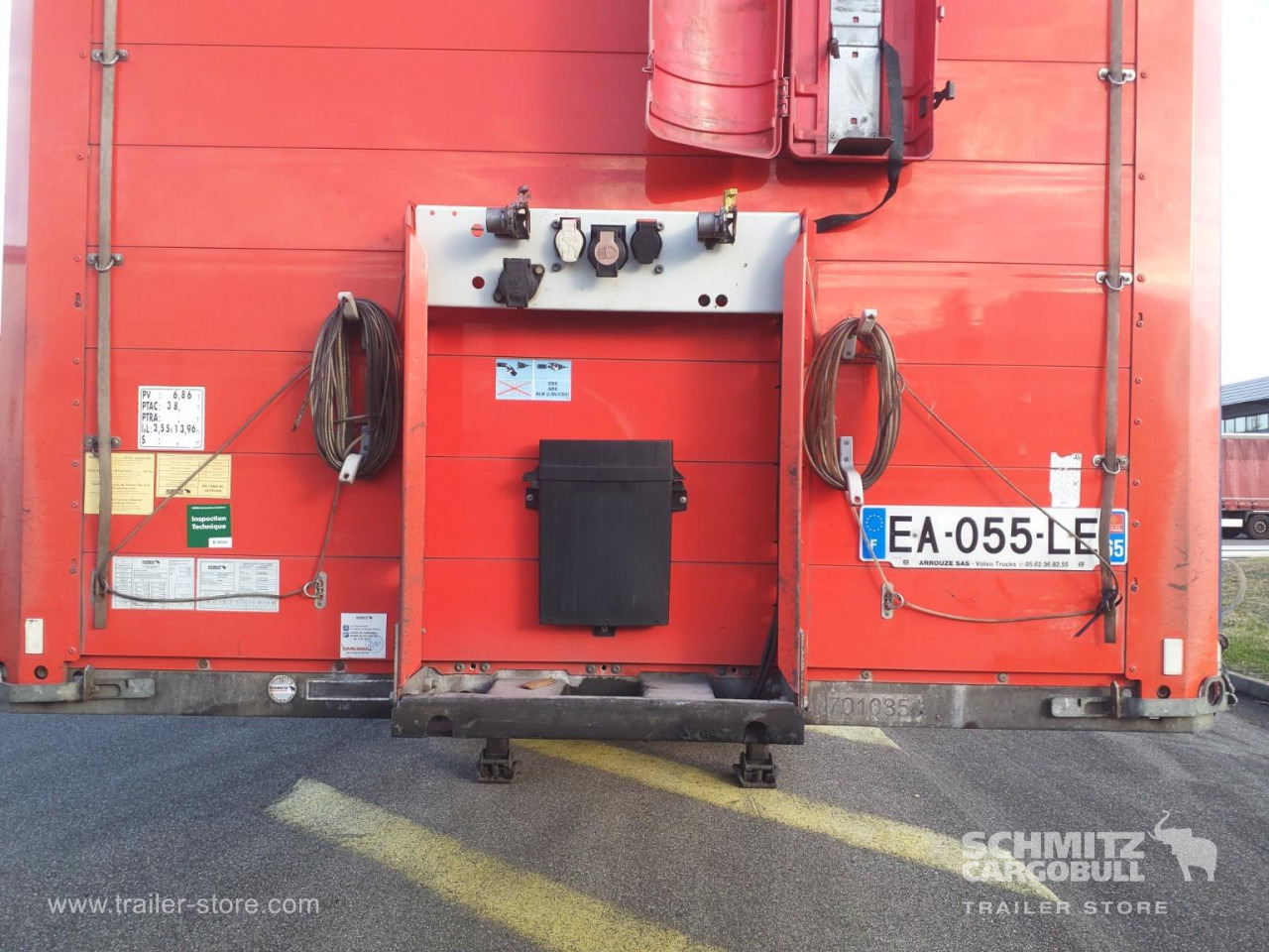 SCHMITZ Rideaux Coulissant Standard - Тентованный полуприцеп: фото 3 SCHMITZ Rideaux Coulissant Standard - Тентованный полуприцеп: фото 3