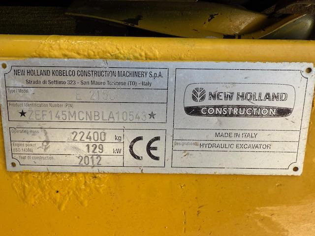 New Holland Kobelco E 215 C - Гусеничный экскаватор: фото 5 New Holland Kobelco E 215 C - Гусеничный экскаватор: фото 5