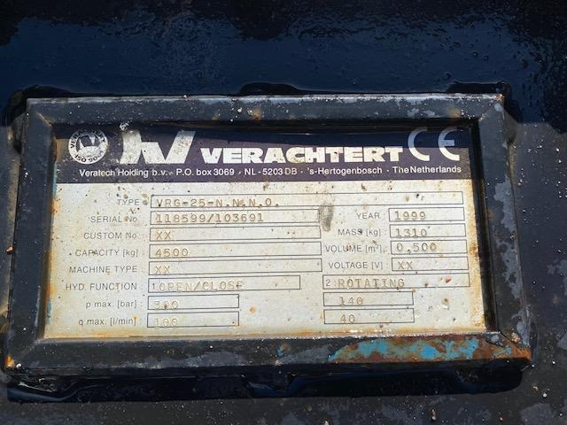 Verachtert VRG 25 - Грейфер для Строительной техники: фото 5 Verachtert VRG 25 - Грейфер для Строительной техники: фото 5