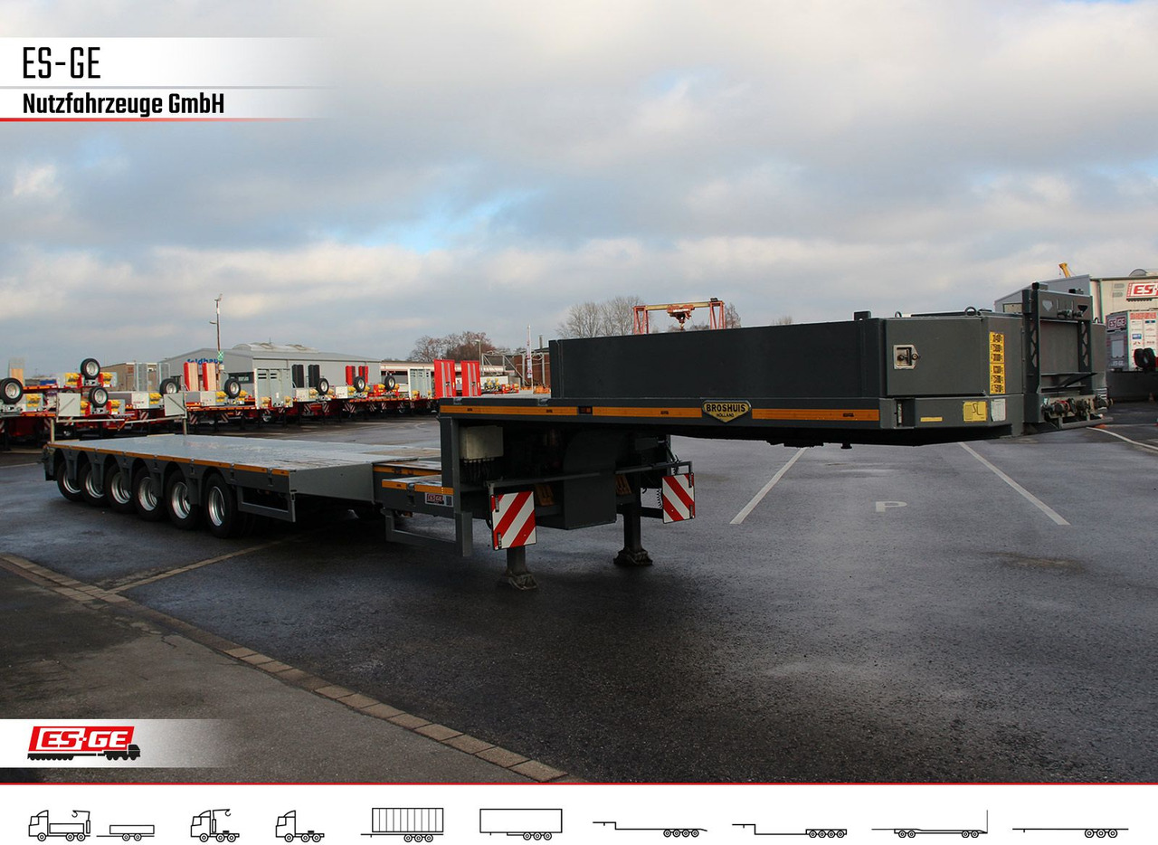 Broshuis 6-Achs-Satteltieflader - teleskopierbar - Низкорамный полуприцеп: фото 3 Broshuis 6-Achs-Satteltieflader - teleskopierbar - Низкорамный полуприцеп: фото 3
