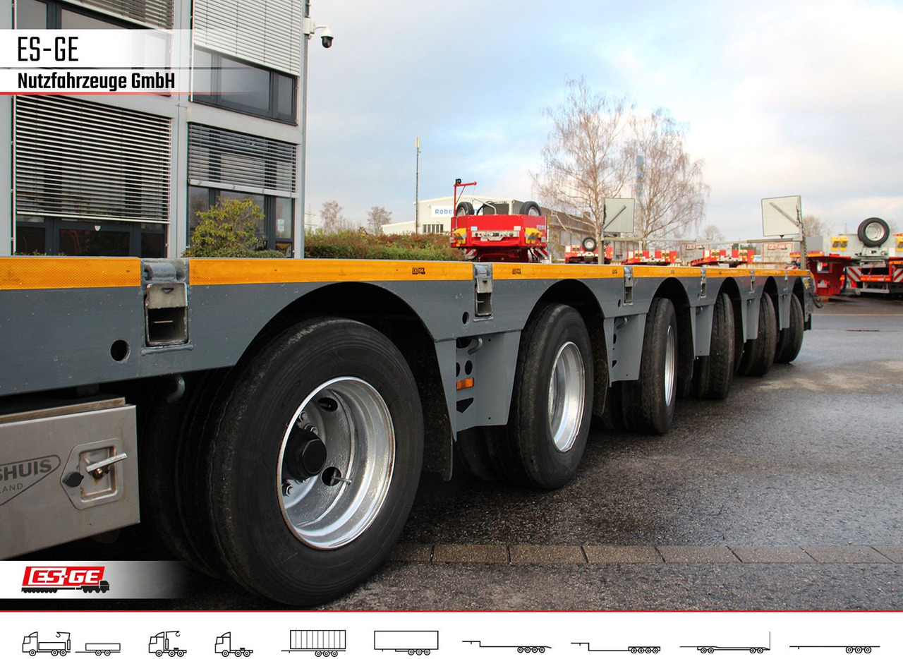 Broshuis 6-Achs-Satteltieflader - teleskopierbar - Низкорамный полуприцеп: фото 4 Broshuis 6-Achs-Satteltieflader - teleskopierbar - Низкорамный полуприцеп: фото 4