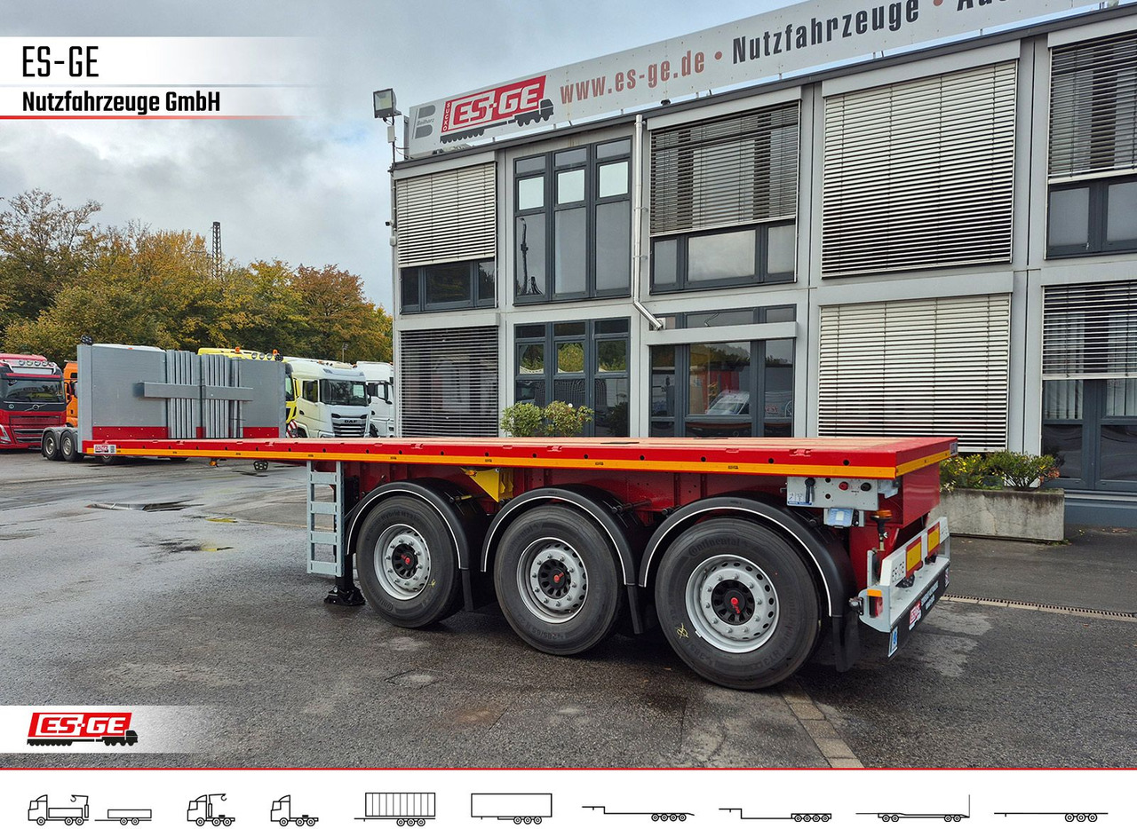 ES-GE 3-Achs-Ballastauflieger - Полуприцеп бортовой/ Платформа: фото 1 ES-GE 3-Achs-Ballastauflieger - Полуприцеп бортовой/ Платформа: фото 1