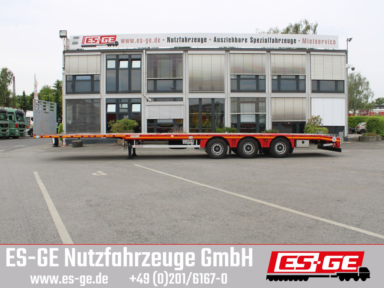Faymonville MAX Trailer MAX200 Sattelanhänger Megatrailer - Полуприцеп бортовой/ Платформа: фото 5 Faymonville MAX Trailer MAX200 Sattelanhänger Megatrailer - Полуприцеп бортовой/ Платформа: фото 5