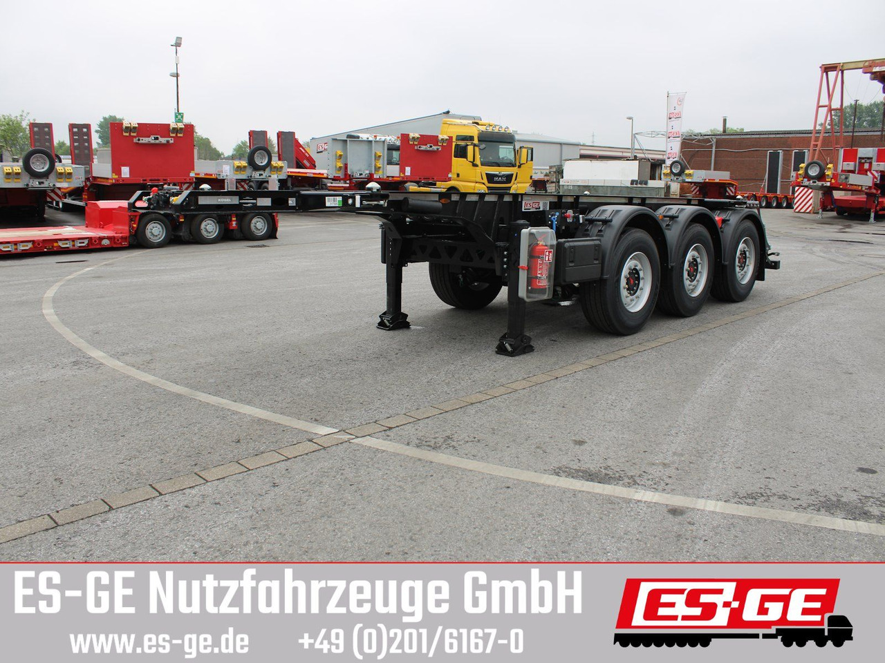 Kögel PORT 20 TANKPLEX Containerchassis - Полуприцеп-контейнеровоз/ Сменный кузов: фото 2 Kögel PORT 20 TANKPLEX Containerchassis - Полуприцеп-контейнеровоз/ Сменный кузов: фото 2