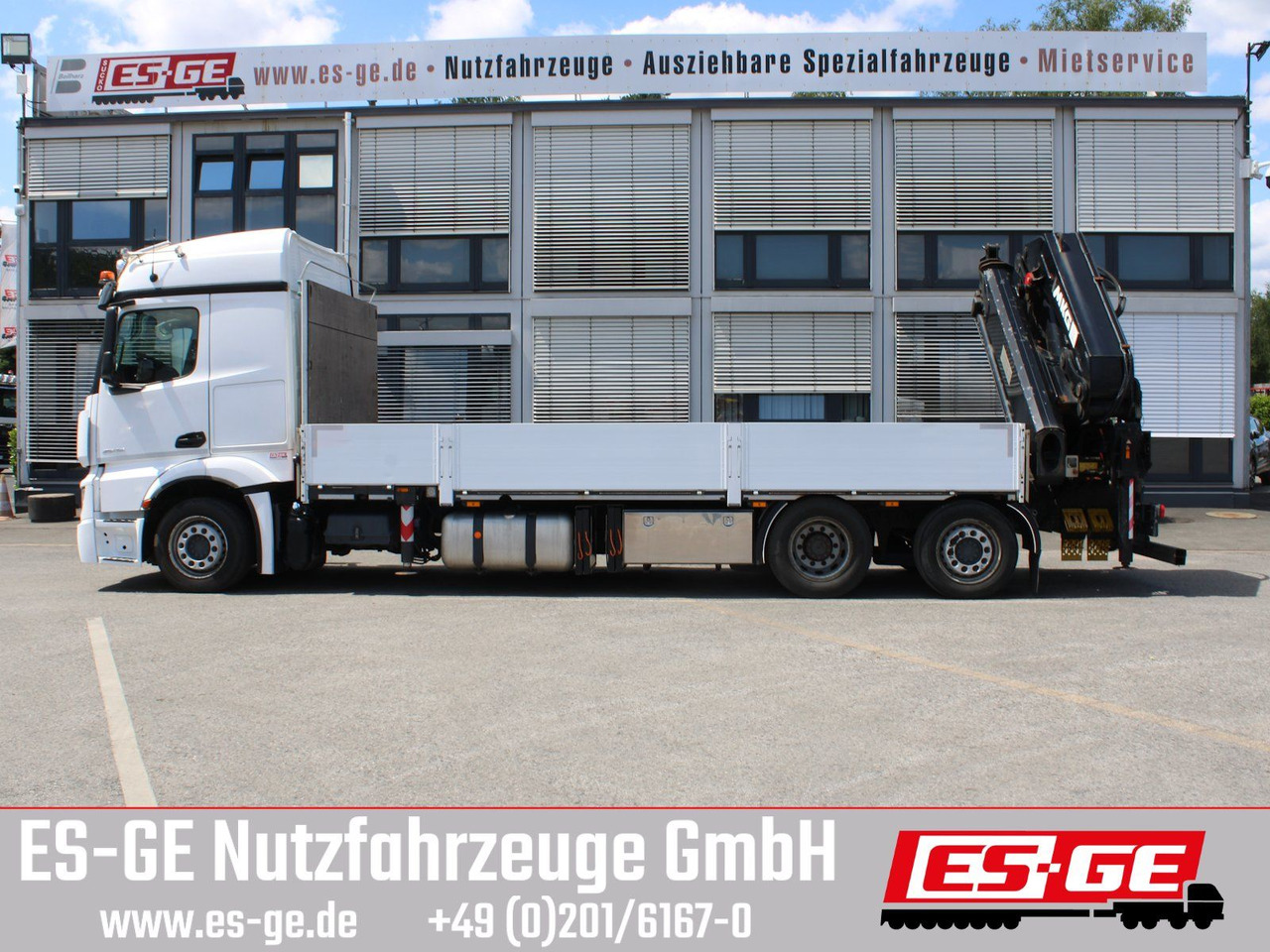 Mercedes-Benz 2546 6X2 ACTROS mit MKG Ladekran HLK 531HP a5 - Грузовик бортовой/ Платформа, Автоманипулятор: фото 5 Mercedes-Benz 2546 6X2 ACTROS mit MKG Ladekran HLK 531HP a5 - Грузовик бортовой/ Платформа, Автоманипулятор: фото 5