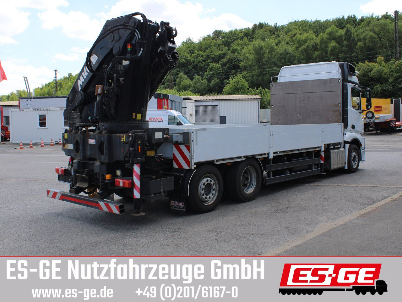 Mercedes-Benz 2546 6X2 ACTROS mit MKG Ladekran HLK 531HP a5 - Грузовик бортовой/ Платформа, Автоманипулятор: фото 4 Mercedes-Benz 2546 6X2 ACTROS mit MKG Ladekran HLK 531HP a5 - Грузовик бортовой/ Платформа, Автоманипулятор: фото 4