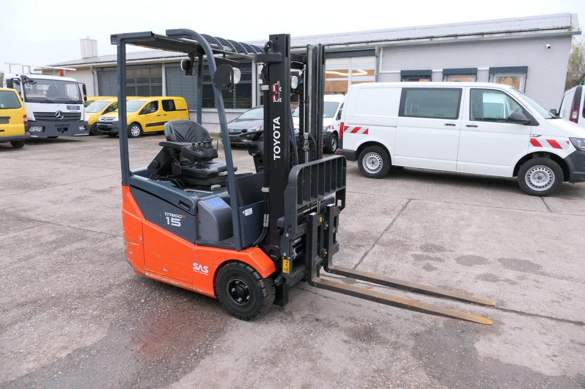 TOYOTA 7FBEST 15 3-Rad DUPLEX HUBHÖHE 3m - Электропогрузчик: фото 2 TOYOTA 7FBEST 15 3-Rad DUPLEX HUBHÖHE 3m - Электропогрузчик: фото 2