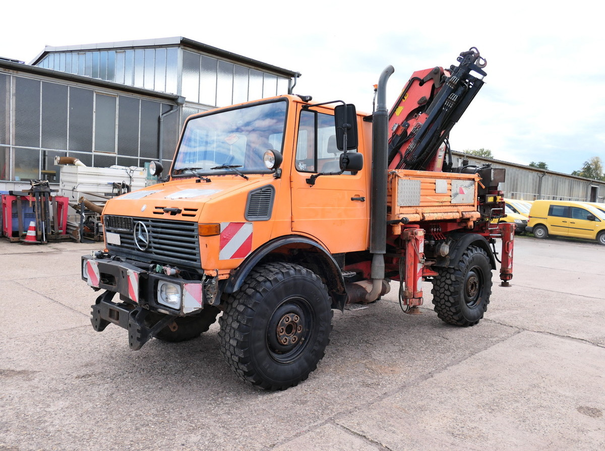 UNIMOG U1450 Palfinger PK 105B AHK STANDHEIZUNG - Грузовик бортовой/ Платформа, Автоманипулятор: фото 3 UNIMOG U1450 Palfinger PK 105B AHK STANDHEIZUNG - Грузовик бортовой/ Платформа, Автоманипулятор: фото 3